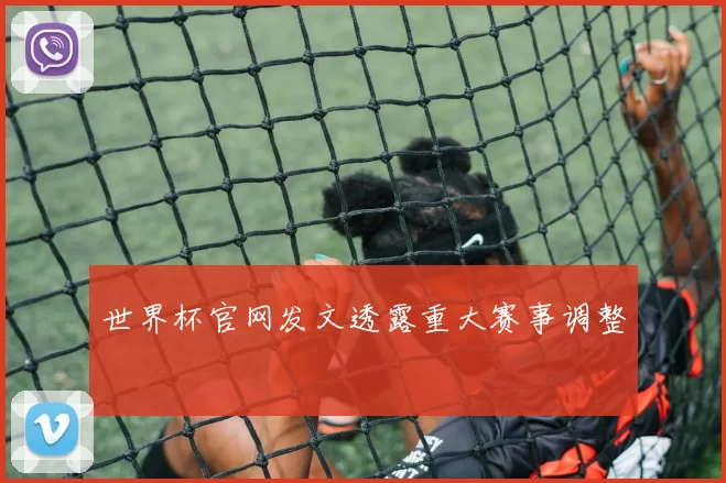 世界杯官网发文透露重大赛事调整